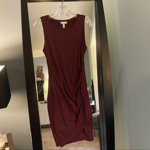 EUC Leith ruched dress